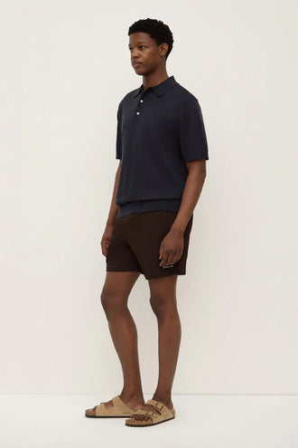 Assembly Henry Knit Polo - True Navy