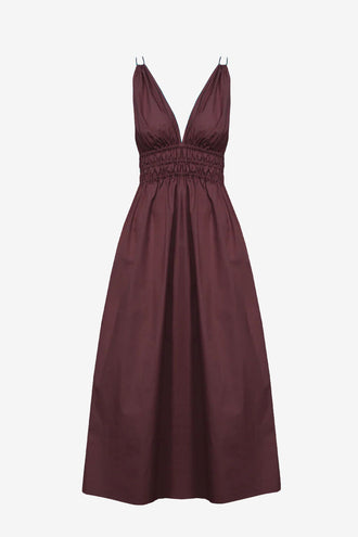 Ruby Hero Maxi Dress - Burgundy