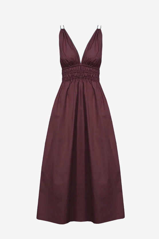 Ruby Hero Maxi Dress - Burgundy