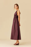 Ruby Hero Maxi Dress - Burgundy