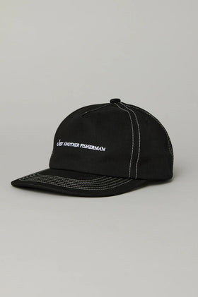 Just Another Fisherman Heritage Logo Ledger Cap - Black