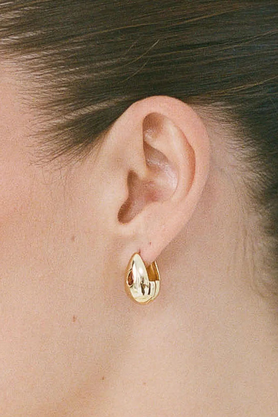 Porter Jewellery Heritage Huggies - Garnet