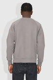 Wood Wood Hester Logo Sweat - Granite Grey