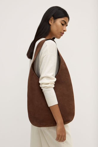 Assembly Suede Hobo Bag - Amaro