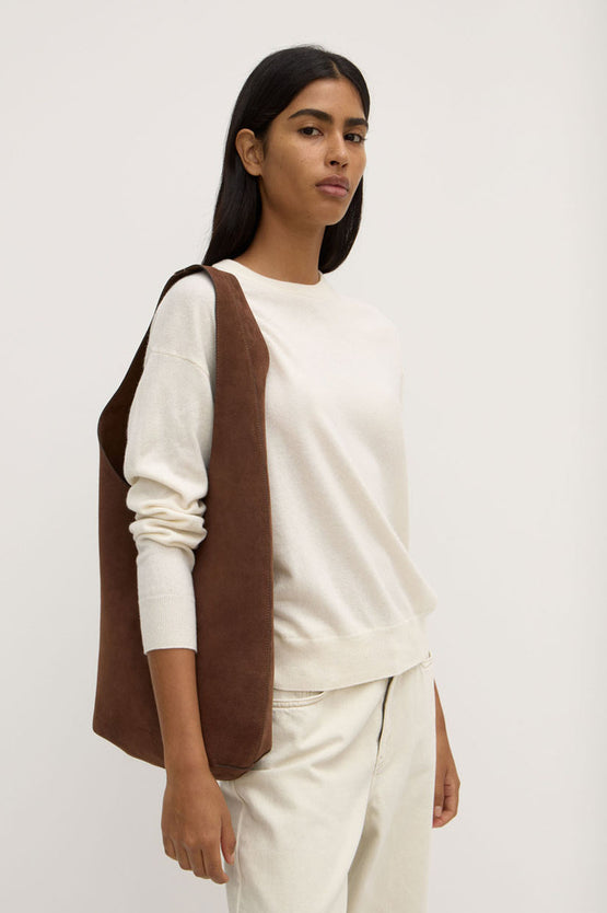 Assembly Suede Hobo Bag - Amaro