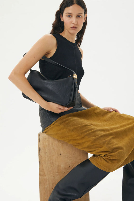 Brie Leon Organica Hobo - Black