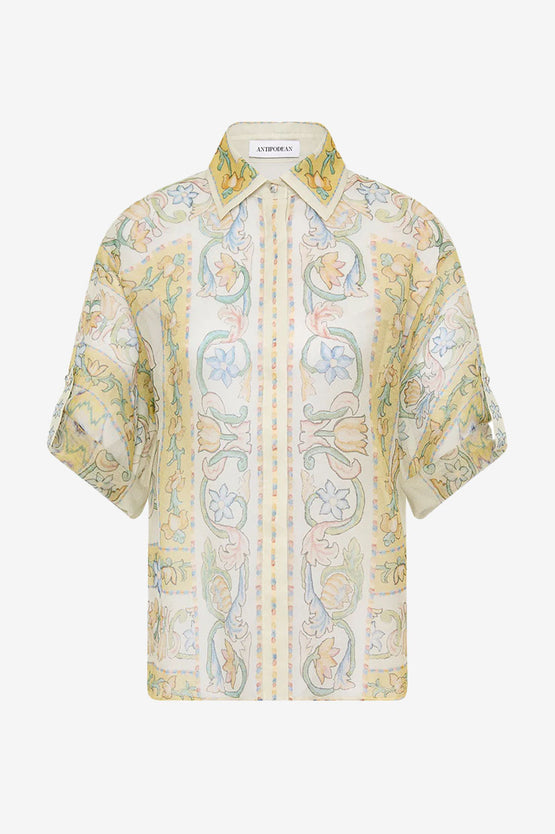 Antipodean Holiday Shirt - Sun Bloom