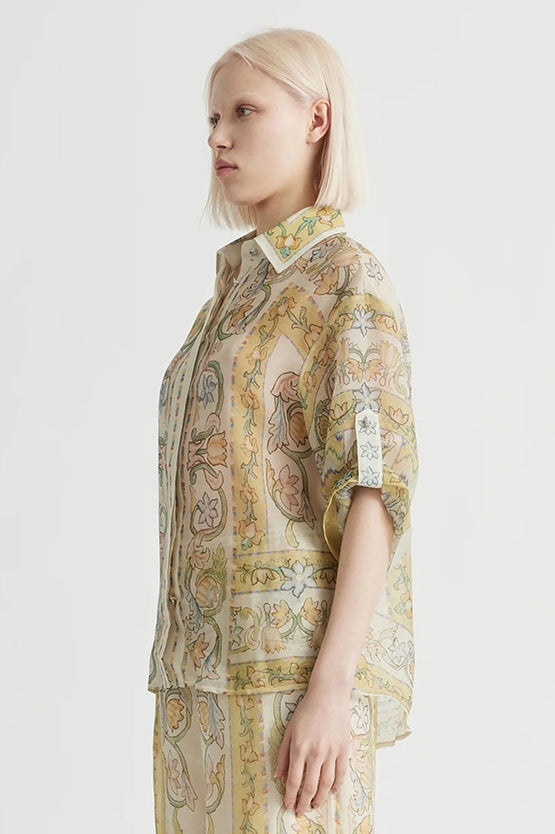 Antipodean Holiday Shirt - Sun Bloom