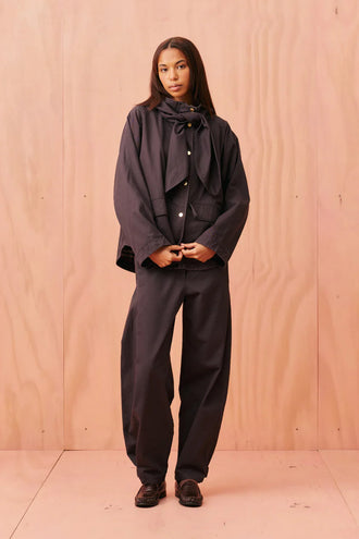 Ruby Bailey Hooded Jacket - Espresso