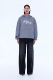 Ena Pelly Cassive Oversized Hoodie - Grey