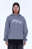 Ena Pelly Cassive Oversized Hoodie - Grey