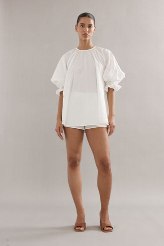 Caitlin Crisp Horizon Top - Ivory