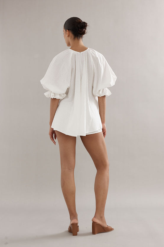 Caitlin Crisp Horizon Top - Ivory