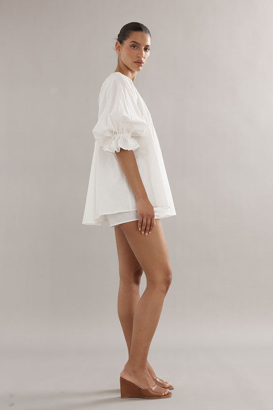 Caitlin Crisp Horizon Top - Ivory