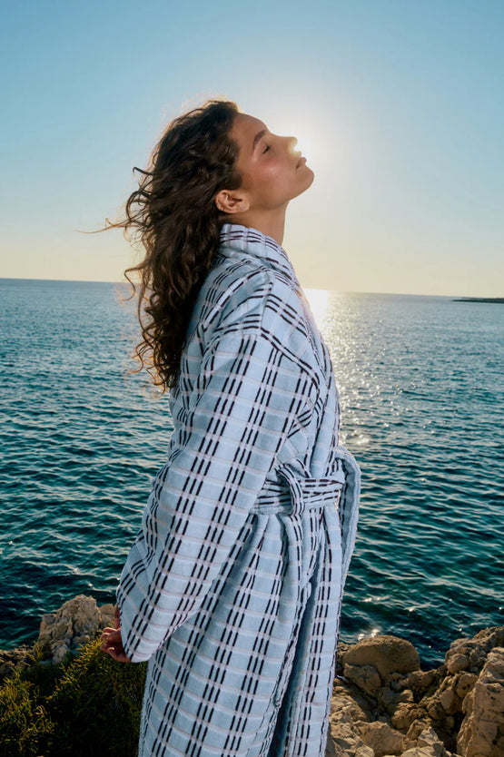 Hommey Velour Robe - Horzion