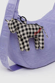 Baggu Horse Charm - Black White Gingham