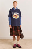 Damson Madder Houses Preserves Tee - Navy