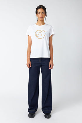 Sylvester Huddle T-Shirt - White