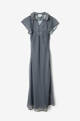 Damson Madder Hudson Midi - Willow Gingham