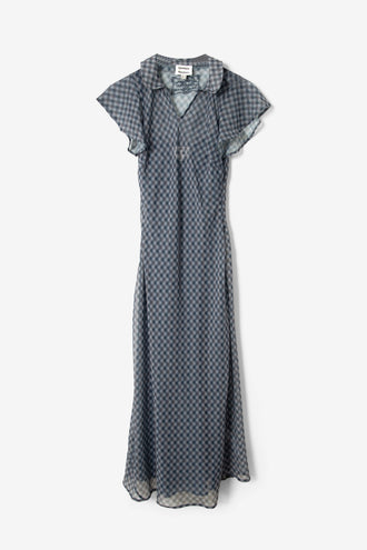 Damson Madder Hudson Midi - Willow Gingham