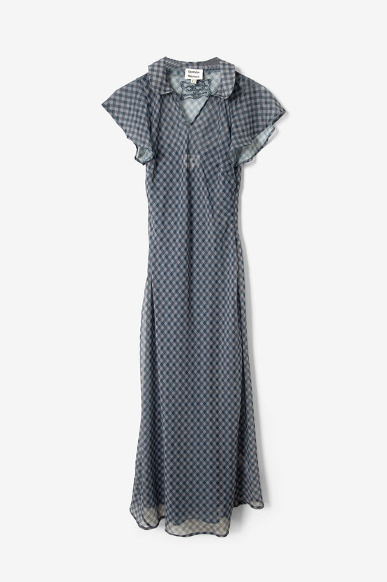 Damson Madder Hudson Midi - Willow Gingham