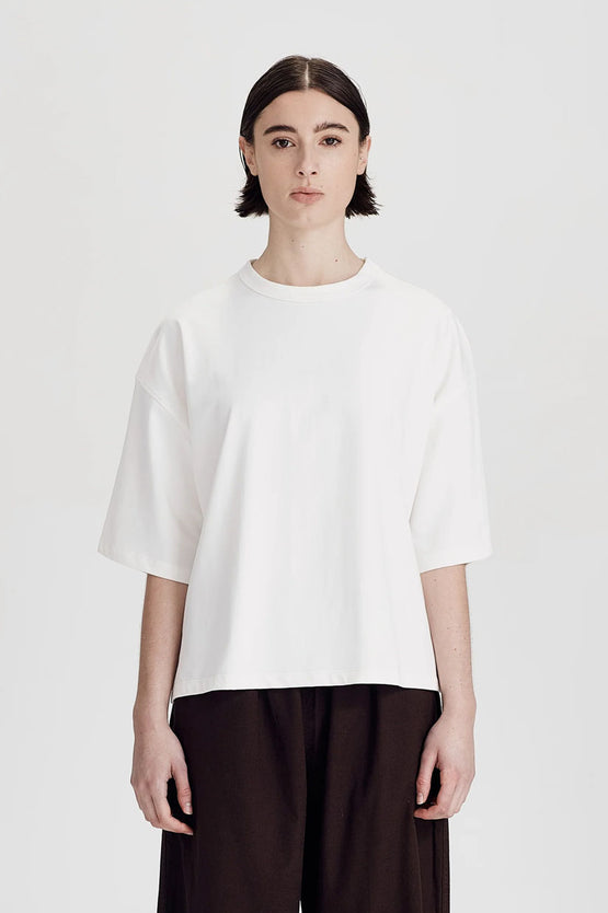 Commoners Heavy Boxy Tee - White