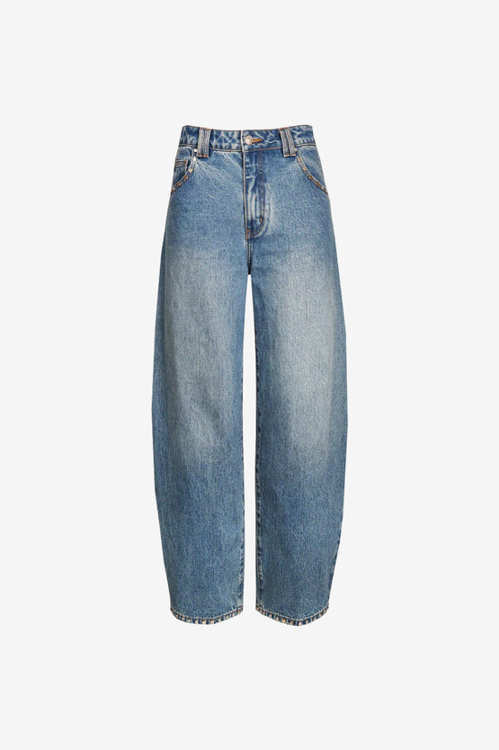 Ruby Icon Studded Jean - Midtown Blue