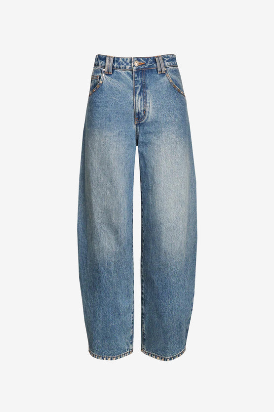 Ruby Icon Studded Jean - Midtown Blue