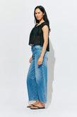 Ruby Icon Studded Jean - Midtown Blue