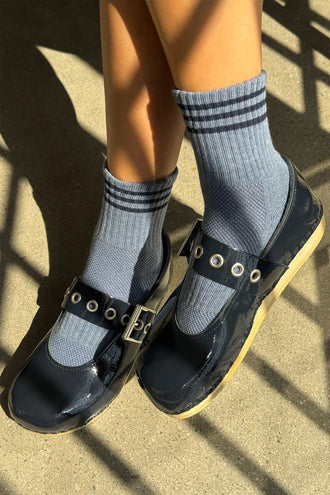 Le Bon Shoppe Girlfriend Socks - Indigo