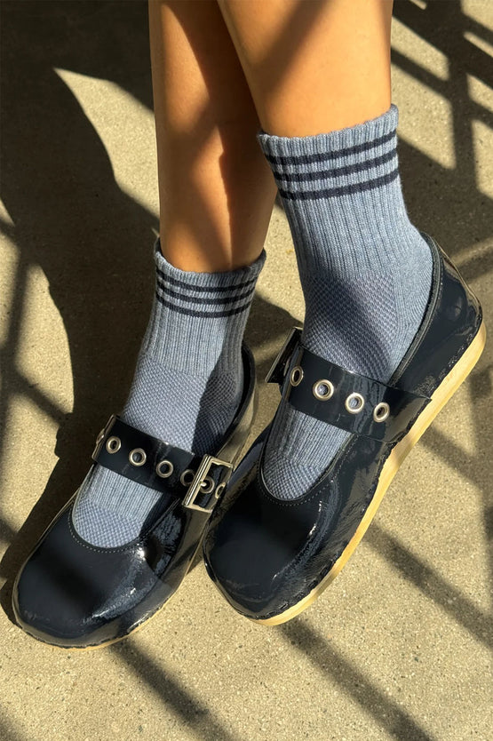 Le Bon Shoppe Girlfriend Socks - Indigo