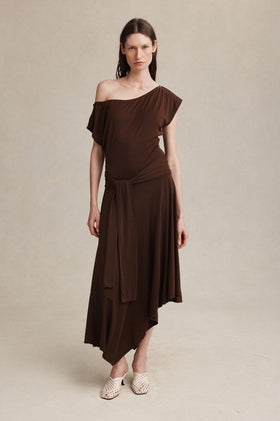 Marle Inez Dress - Chocolate