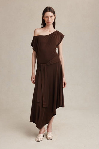 Marle Inez Dress - Chocolate