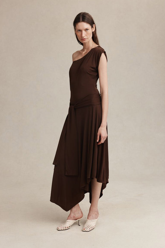 Marle Inez Dress - Chocolate