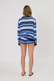 Remain Ivy Polo - Cobalt Stripe