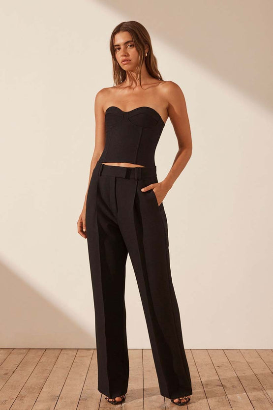 Shona Joy Irena Slouch Pant - Black