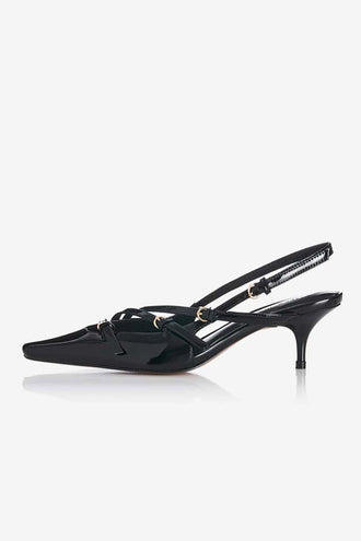 Alias Mae Iris Heel - Black Patent