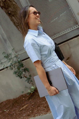 Gracious Vela Dress - Iris