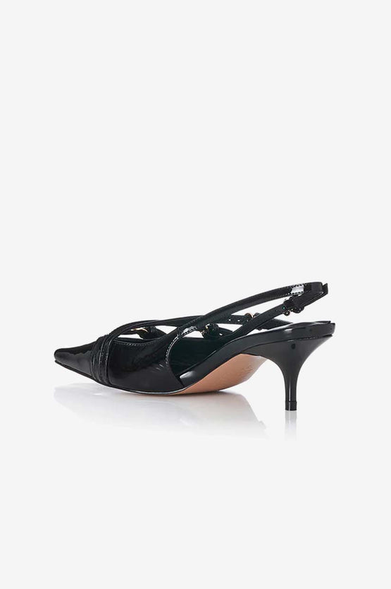 Alias Mae Iris Heel - Black Patent