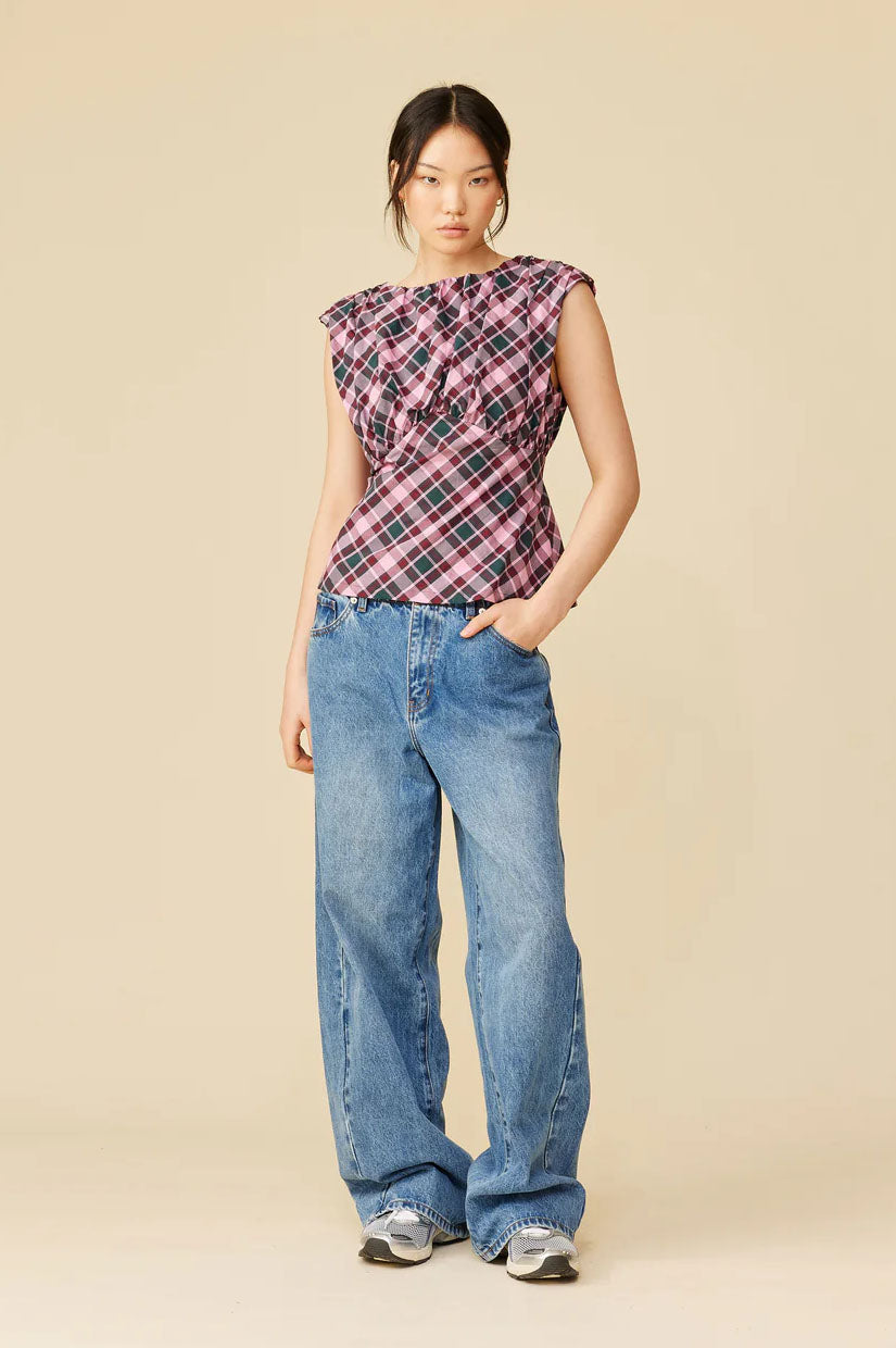 Ruby Isobel Top - Pink Petrol