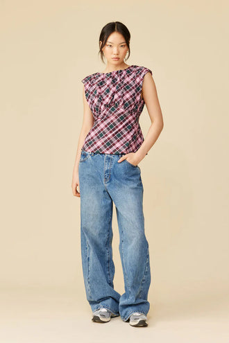 Ruby Isobel Top - Pink Petrol