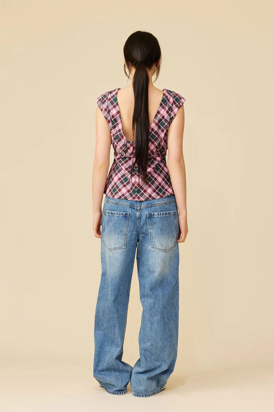 Ruby Isobel Top - Pink Petrol