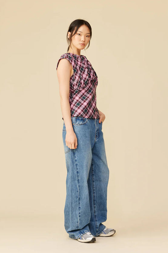Ruby Isobel Top - Pink Petrol