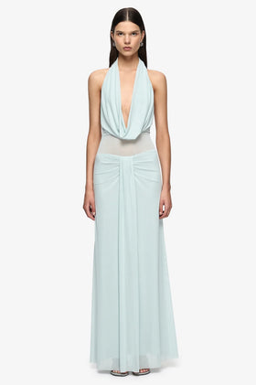 Bec & Bridge Isora Halter Maxi Dress – Mist
