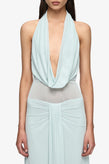 Bec & Bridge Isora Halter Maxi Dress – Mist