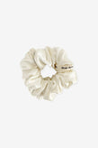 Dear Dylan Silk Scrunchie - Ivory