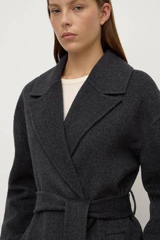 Assembly Ivy Wool Coat - Charcoal