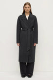 Assembly Ivy Wool Coat - Charcoal