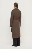 Assembly Ivy Wool Coat - Cocoa Marle