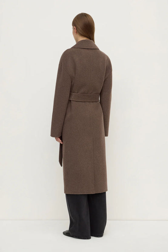 Assembly Ivy Wool Coat - Cocoa Marle